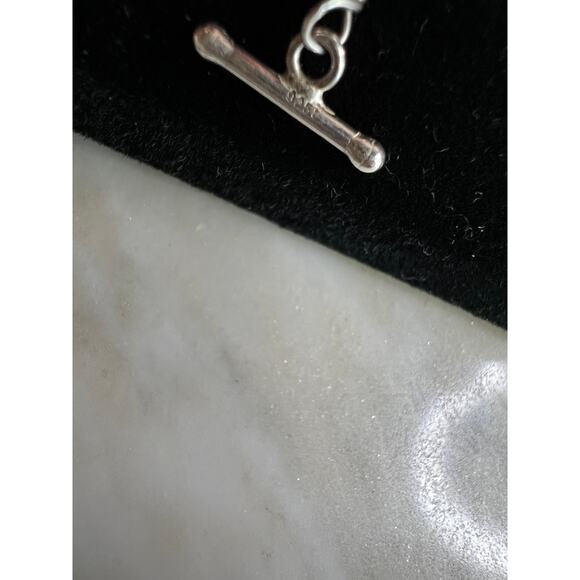 Sarah Cornwell Sterling Silver Freshwater Pearl Cluster Drop Necklace - Picture 4 of 4